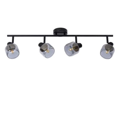 lafabryka.pl Lampa sufitowa black 4xE14 spot BJORN 77979/04/30 Lucide
